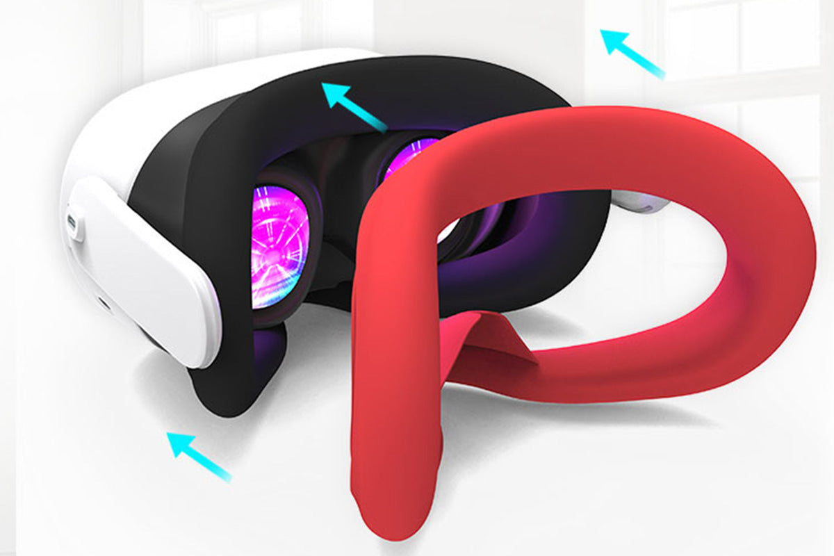 7-Piece Silicone Protective Case Set for Meta Quest 3S VR Headset Accessories