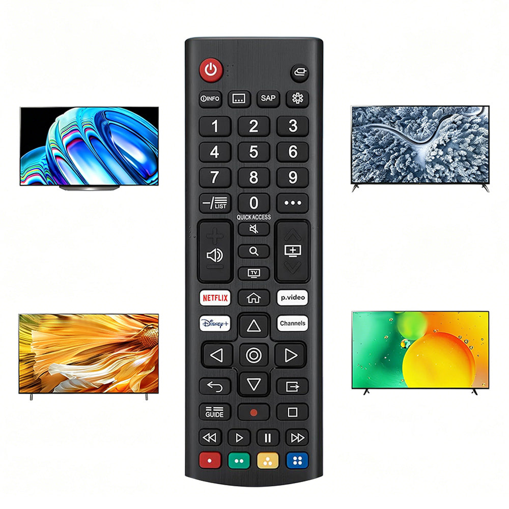 Universal Remote for LG Smart TV No Pairing with 4 Shortcut Keys