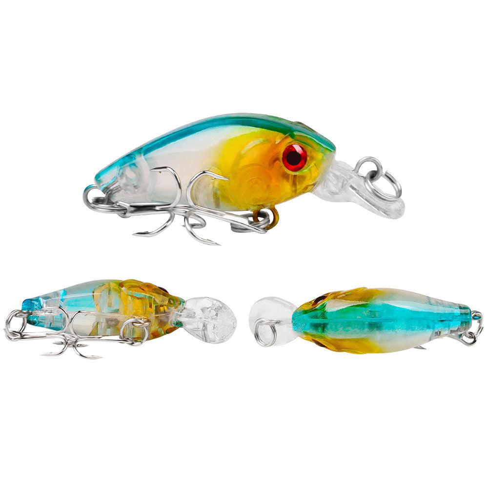 9Pcs Fishing Lures Bream Bass Trout Redfin Perch Cod Flathead Whiting Tackle Fishing Kit