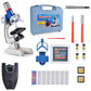 Microscope Kit Magnification Science Experiment Toy for Little Ones Ages 6