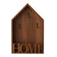 Vintage Key Holder Wall Mount with 3 Metal Hooks Key Rack for Entryway Living Room