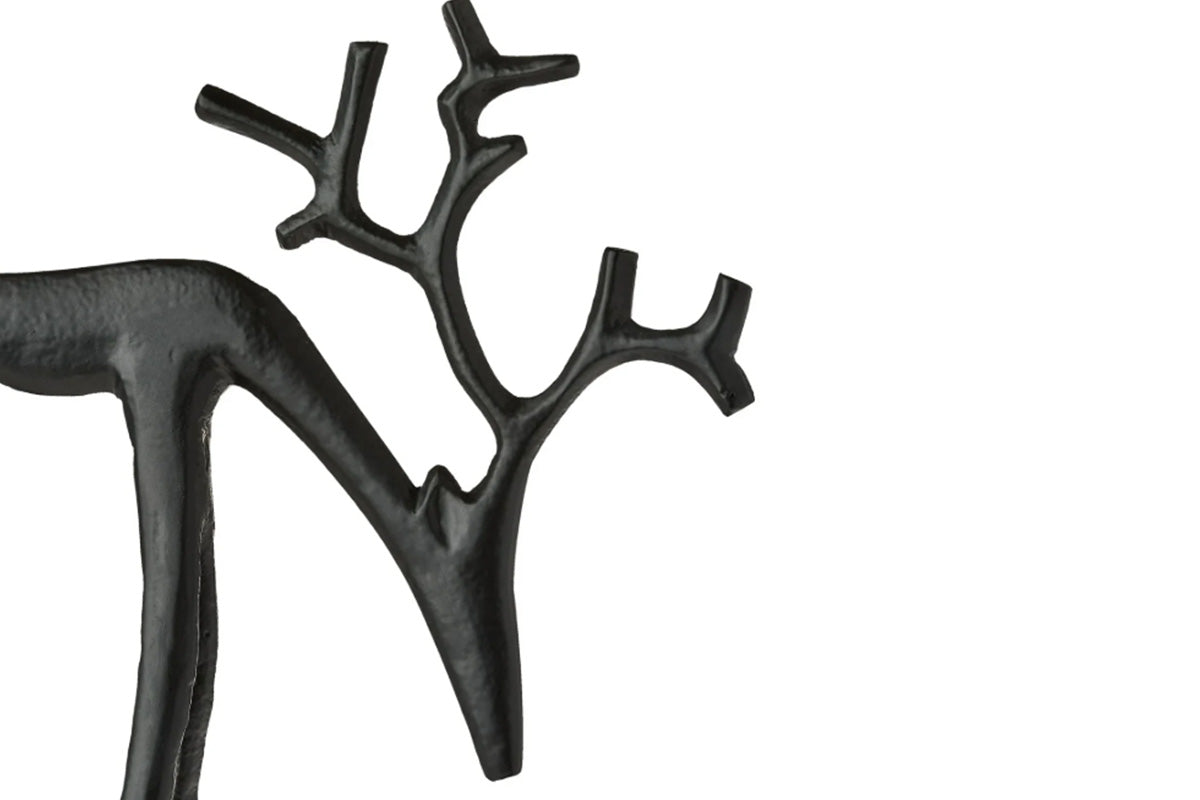Christmas Reindeer Figurines Centerpieces Reindeer Decor for Coffee Table Fireplace