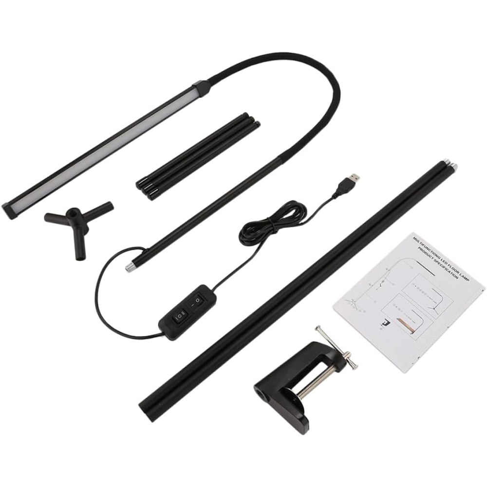 Modern LED Floor Lamp Standing Lamp Gooseneck Dimmable Modern Standing Light