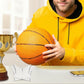 5-Pack Acrylic Ball Display Stands - Clear Sports Ball Holder for Basketball/Football