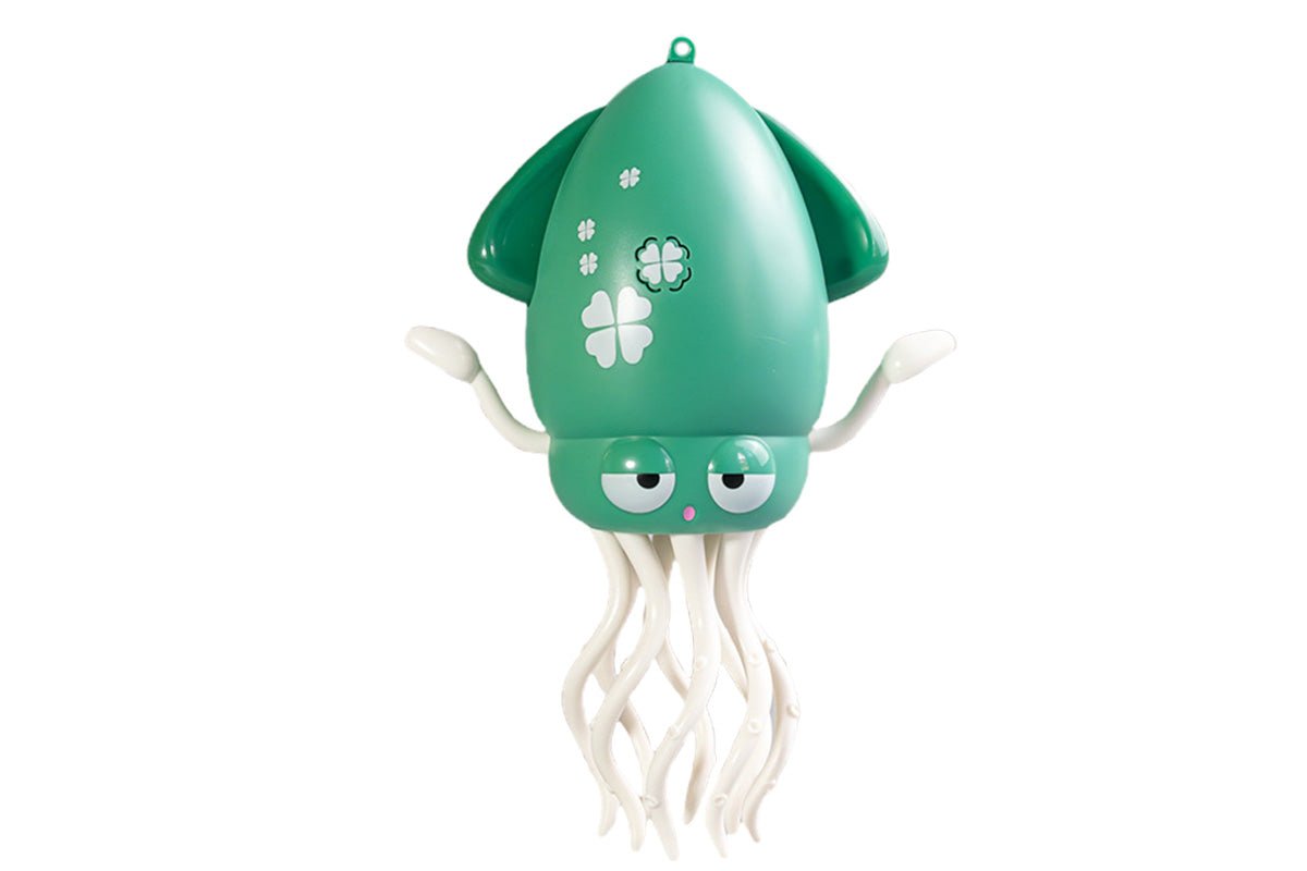Dancing Octopus Toy Electric Crawling Octopus Tummy Time Toy Dancing Music Squid