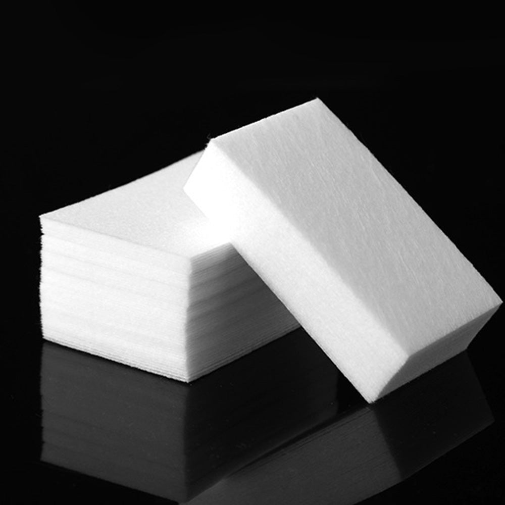 1000 Pack Lint Free Cotton Nail Wipes Manicure Cleaning Pads