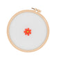 6 PCS Embroidery Hoops with 16 Needles Plastic Cross Stitch Hoops for Crafts