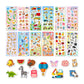 24 Sheets Cute Stickers for DIY School Supplies Luggage Bike