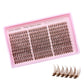 300 PCS Brown False Eyelash Cluster Kit with Multiple Lengths