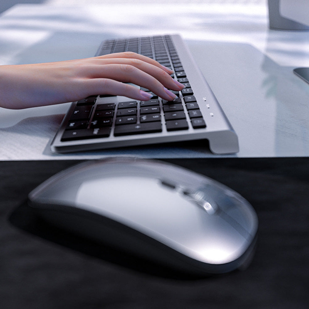 Wireless Keyboard And Mouse Combo Set 2.4GHz For Computer Laptop PC