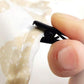 18-Pack Metal Curtain Rings Clips 4.0mm Wire 50mm Inner Diameter