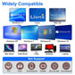 7 in1 External CD DVD Drive USB3.0 Type-C Writer Burner Player for Laptop Windows