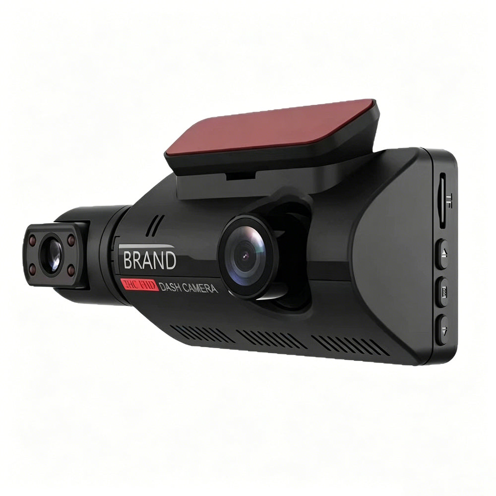 3 Inch Dash Cam Dual Lens Front and Rear for Vehicle Video Recorder Camera