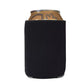 25Pcs Black Blank Can Cooler Sleeves Collapsible Plain Drink Holder Skinny Drink Insulated Sleeve