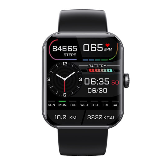 Smart Watch Bluetooth Call Monitoring Heart Rate Blood Glucose