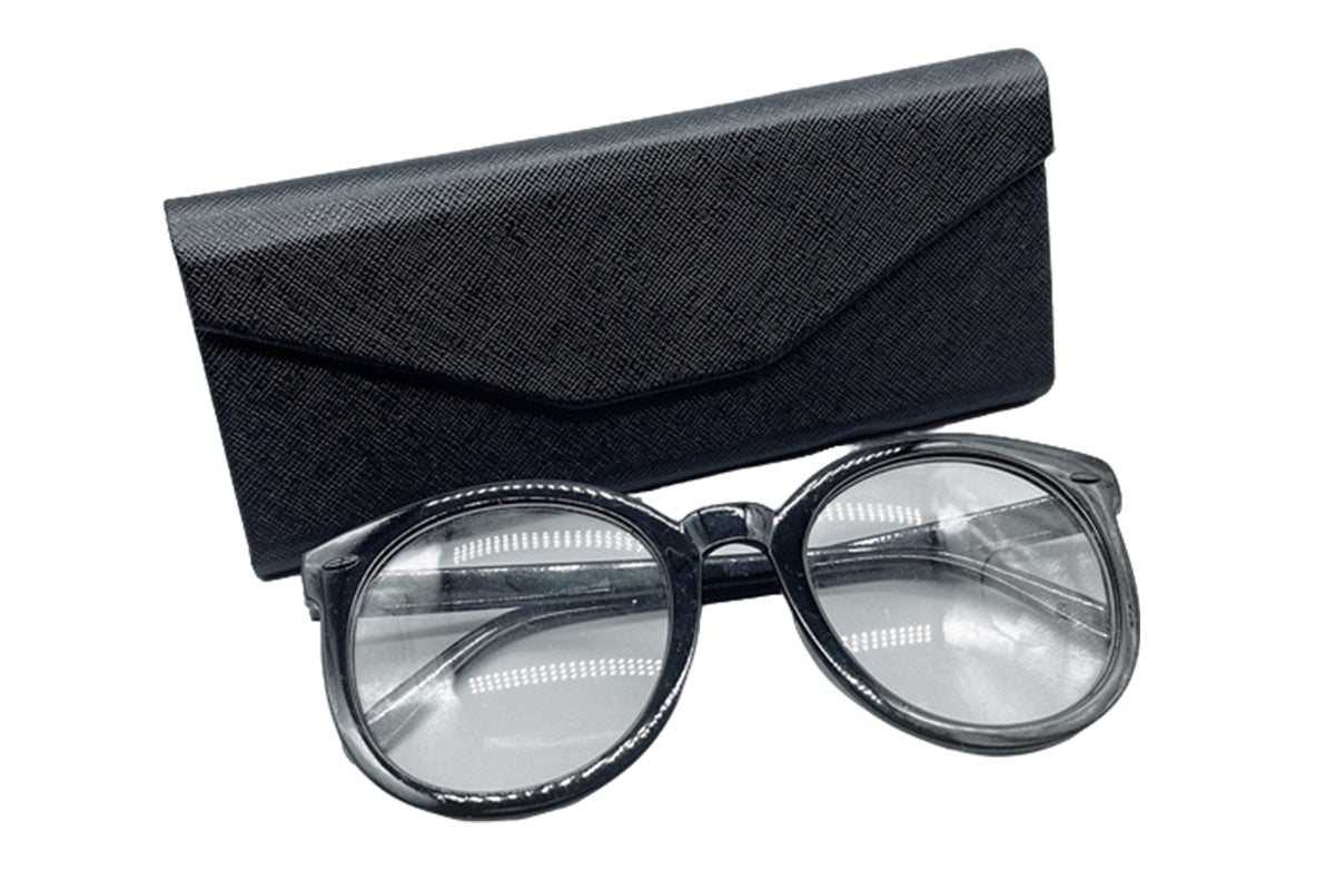 Foldable Glasses Case PU Portable Sunglasses Case Magnetic Folding Hard Case