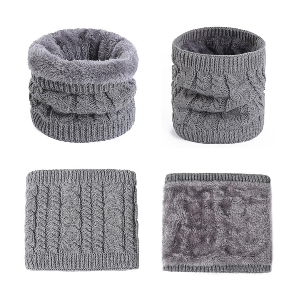 Winter Neck Gaiter Fleece Thick Neck Warmer Cover Ski Gaiters for Men Women