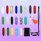 2 Sets 24 DAYS Christmas Advent Countdown Calendar Rhinestone And Healing Stones Blind Box