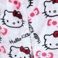 Women's Hello Kitty Inspired Flannel Cartoon Print Pajama Pants