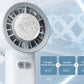 Handheld Fan 3-Windy Speed Adjustable USB Rechargeable Fan