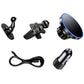 Magsecurity Wireless Charger Car Mount Phone Holder for iPhone 12-16 Series