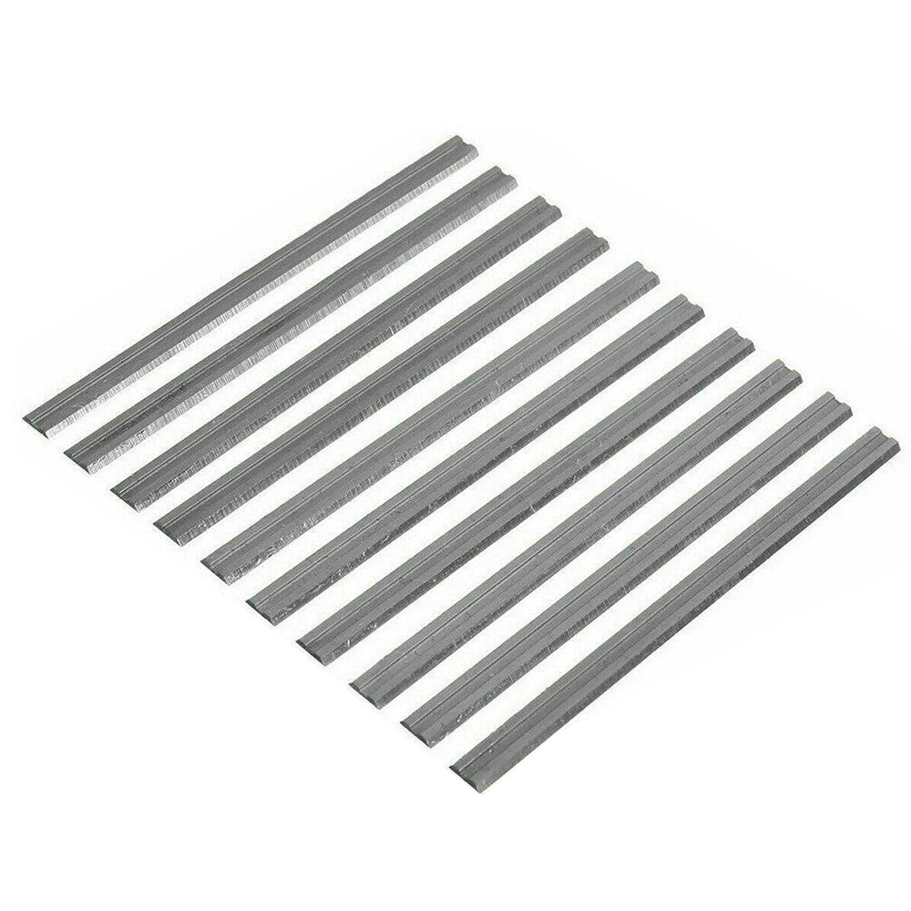 10 Pcs 65MN Steel Planer Blades 82 x 5.5 x 1.1 mm