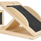 3 In 1 Slant Board With 5 Incline Angels Calf Stretcher And Wobble Board