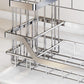Sponge Holder for Kitchen Sink Detachable Stainless Steel Sink Holder