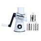 Kitchen Vegetable Food Manual Rotary Chopper Slicer