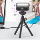 4K Webcam Camera with Light for PC Computer Video Conference Streaming