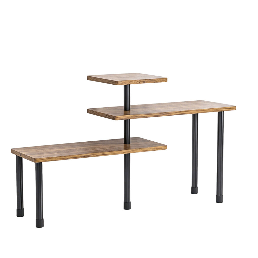 3 Tier Foldable Corner Countertop Storage Shelf