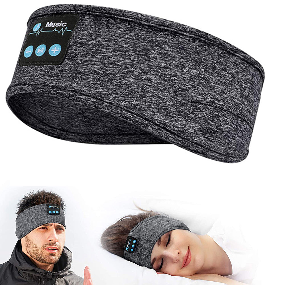 Bluetooth 5.0 Sleeping Headband Sport Headband Wireless Music Eye Mask Sleep
