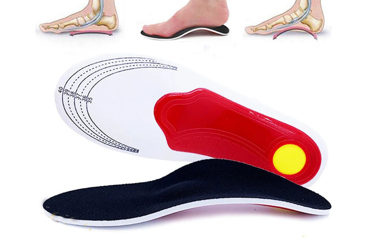 High Arch Support Shoe Insoles for Flat Feet Support and Posture Correction