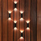 4Pcs Solar UP and Down Illuminate Wall Lamps