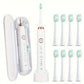Sonic Electric Toothbrush Rechargeable Toothbrush with 8 Brush Heads 5 Modes
