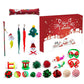 24PCS Cat Christmas Advent Calendar Xmas Gift For Kitten Interactive Toys
