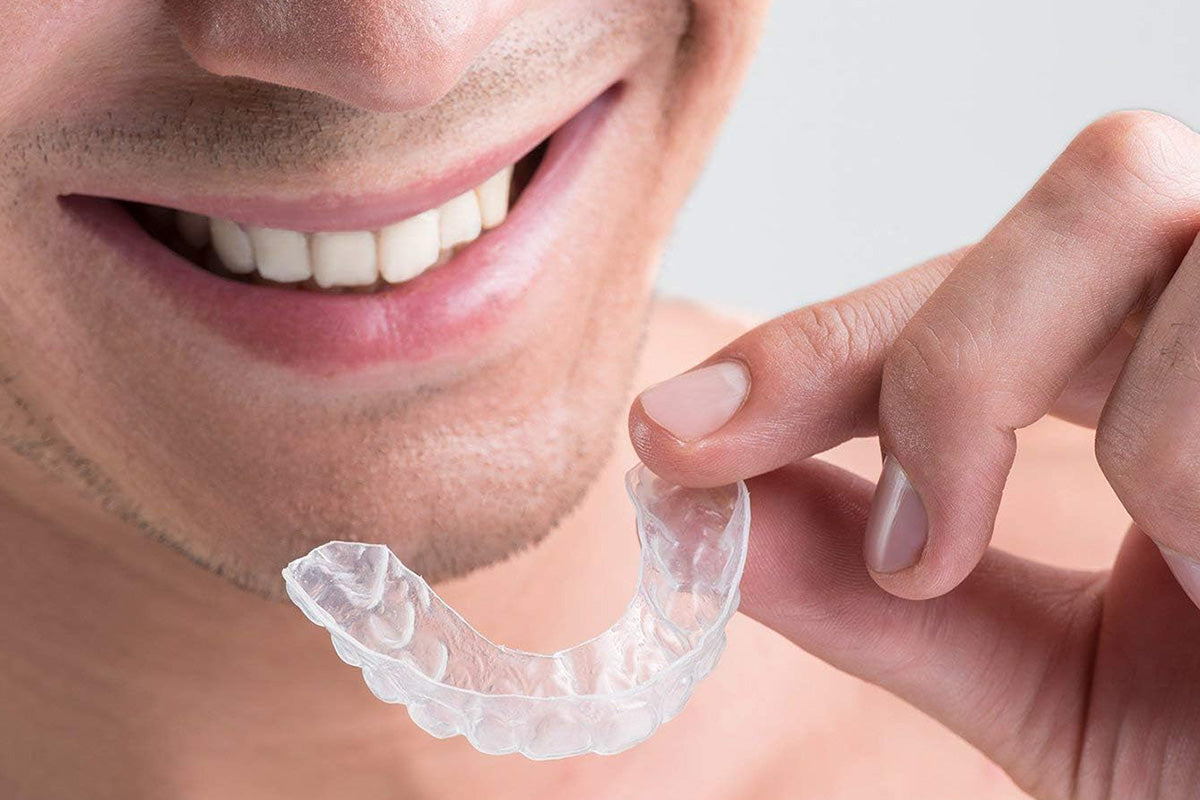 2PCS Anti Snore Sleep Devices Adjustable Mouth Guard