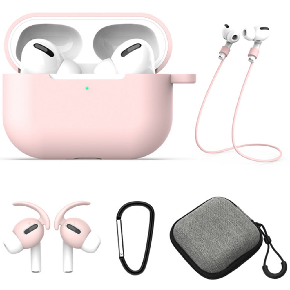 Silicone Case Cover Accessories Kits For AirPods Pro Earphone