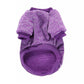 Dog Sweatshirt Pullover Classic Round Neck Soft Clothes for Small Medium Dogs Cats-Purple