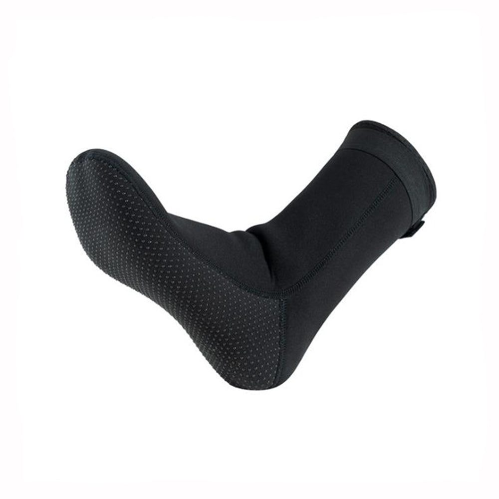 Pair of Unisex 3mm Neoprene Diving Socks Scuba Sailing Warm Black Long Socks