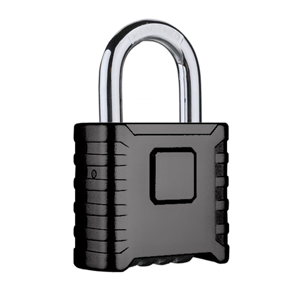 One-Touch Unlocking Heavy Duty Combination Padlock with Hidden Password Design