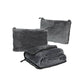 2-in-1 Travel Blanket and Pillow with Hand Luggage Belt and Backpack Clip