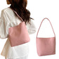 Nylon Bucket Bag Casual Lightweight Handbag Shoulder Tote for Women