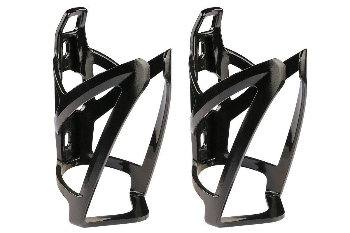 2 Bike Water Bottle Holders with 2 Pairs Anti-Rolling Cycling Reflective Pant Bands