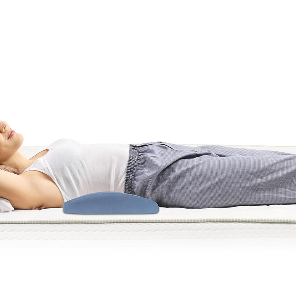 Lumbar Support Pillow for Lower Back Pain Relief with Memory Foam