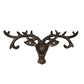 Cast Iron Animal Wall Hook for Coats Hats Keys Bags and Decor