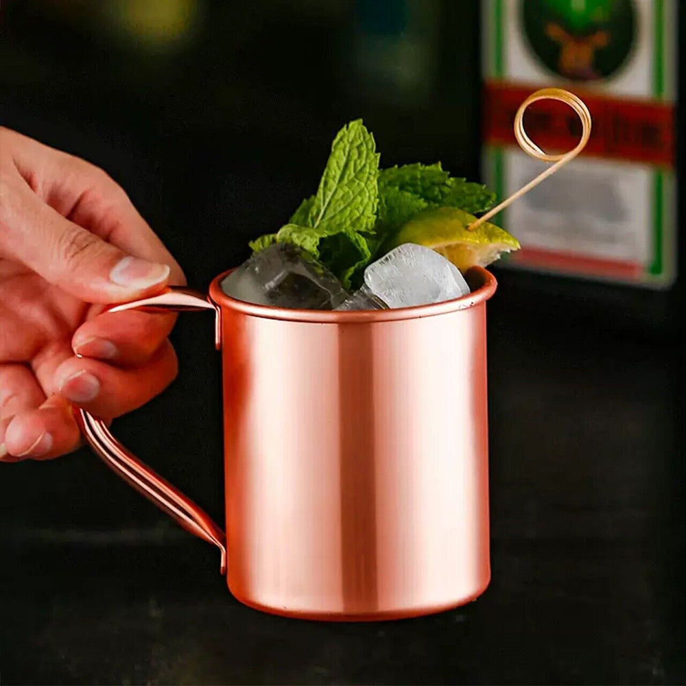 450ml Pure Copper Moscow Mule Mug Cup for Beer Tea and Coffee
