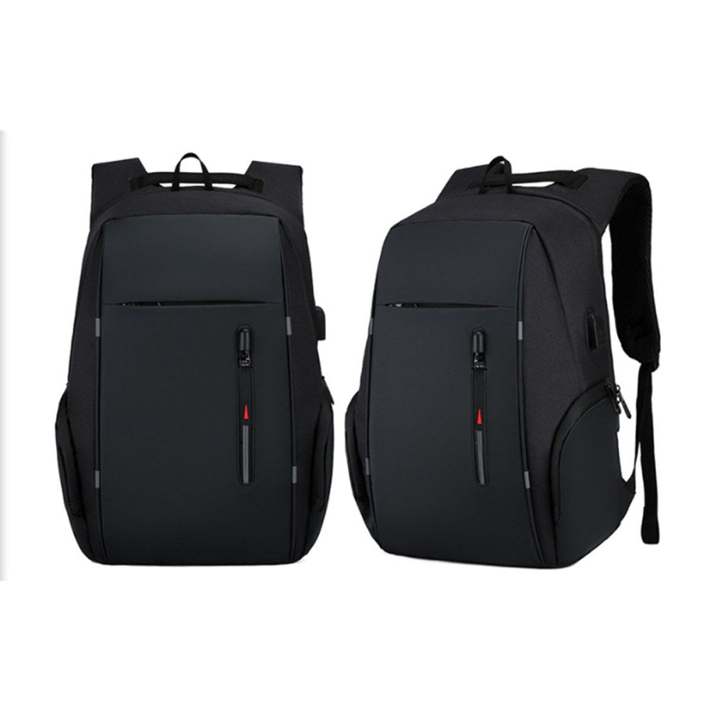 Reflective Laptop Backpack with USB Charging Port Anti-thief Travel Business Backpack