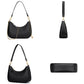 Shoulder Bag With Both Chain And Strap Design Underarm Purse Handbag For Women