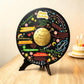 Vintage Vinyl Record Birthday Display Board Desktop Party Sign